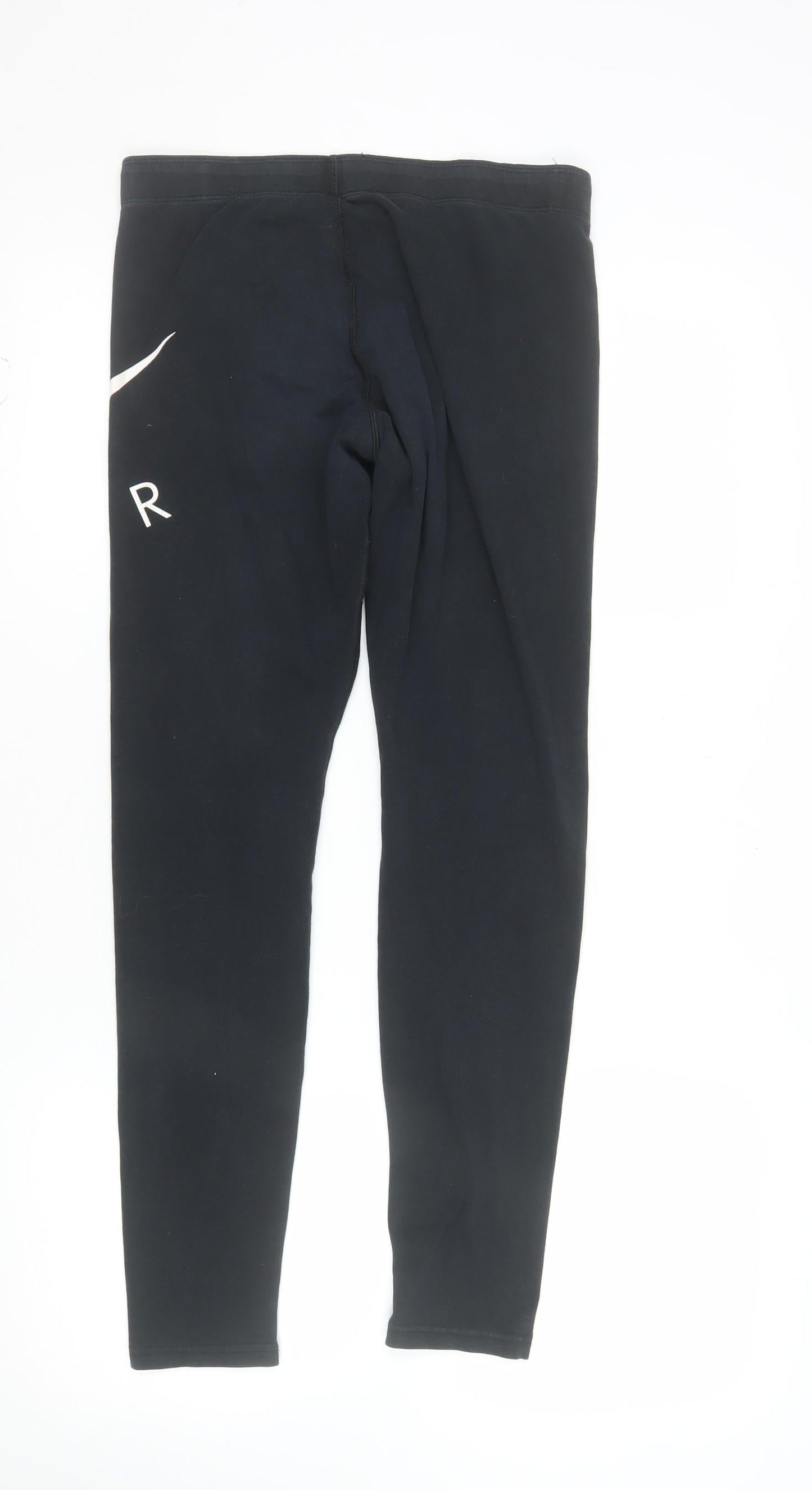 Nike Women Black M Leggings Sportswear Slim Fit Activewear