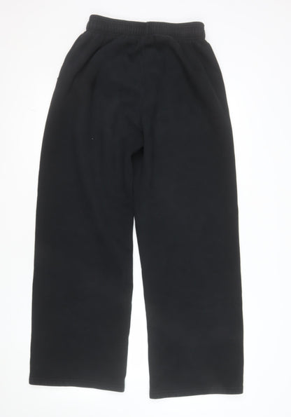 AYBL Women's Black Small Sweatpants Elastic Waist Sports Club