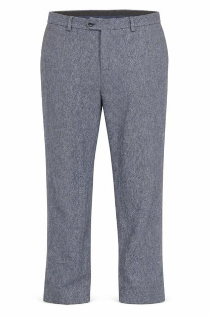 Next Men’s Grey Wool Blend Formal Trousers Size 32 Short