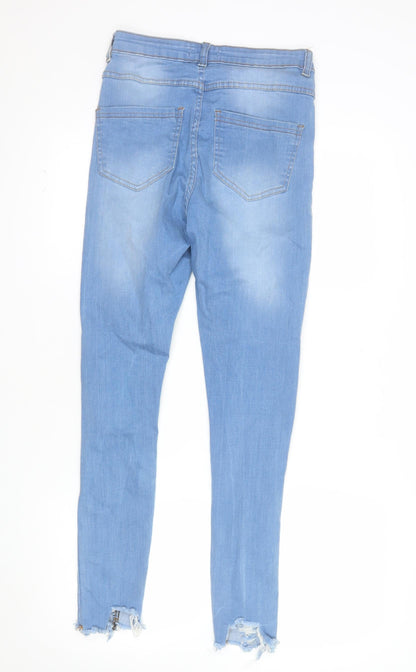 Misspap Women's Blue Distressed Skinny Jeans Size 10