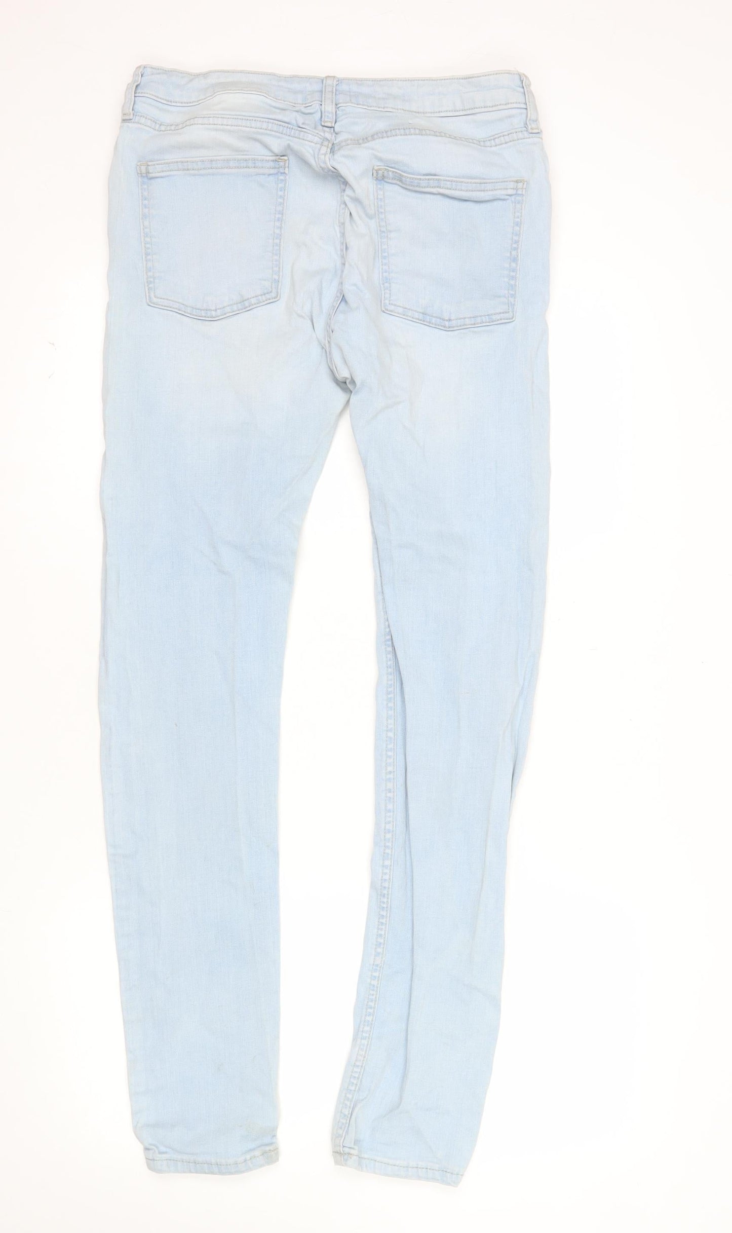 Topman Men’s Light Blue Slim Fit Denim Jeans Size 34L