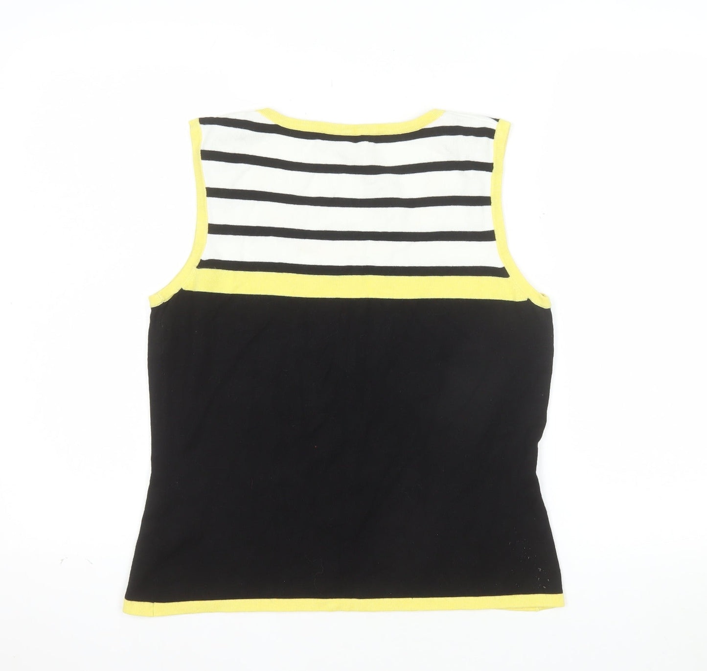 Precis Women’s Multicoloured Striped Sleeveless Knit Tank Top Size M