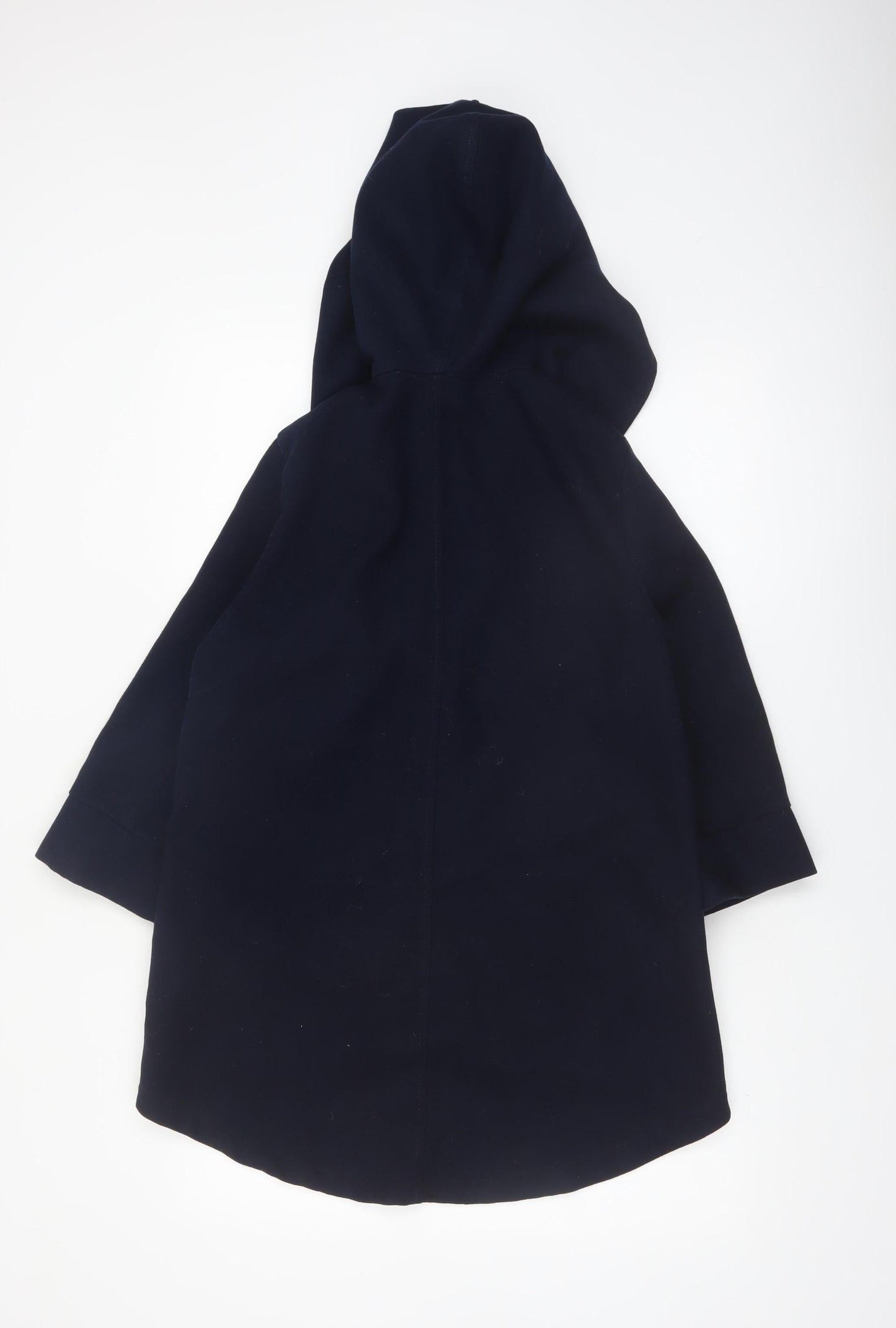Addax Women’s Navy Blue Hooded Mid-Length Coat Size S