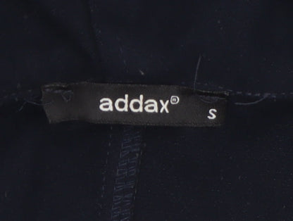 Addax Women’s Navy Blue Hooded Mid-Length Coat Size S