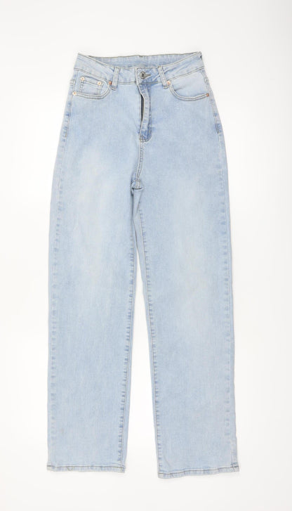 NVFelix Women's Blue High Rise Straight Jeans Size S