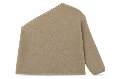 Marks & Spencer Women’s Beige Asymmetrical Knit Pullover Jumper XL