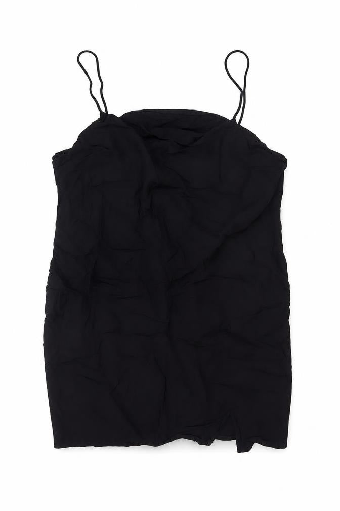 ASOS Women’s Black Camisole Top Size 18 Viscose Linen Blend