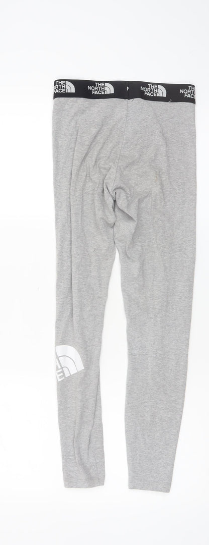 The North Face Womens Grey XS Leggings Elastic Waist Activewear
