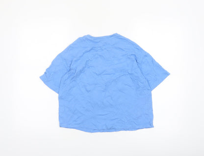 Marks and Spencer Girls Blue Barbie Graphic T-Shirt 12-13 Years