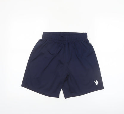 Macron Men's Blue Athletic Sports Shorts Size S