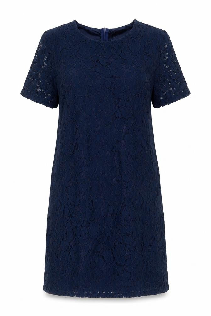 Pussycat London Women’s Blue Lace Shift Dress Size 12