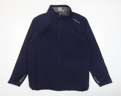 TOG24 Men's Blue 2XL Softshell Jacket Windproof Hiking Coat