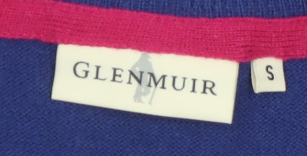 Glenmuir Women's Multicoloured Argyle Lambswool Knit Vest S