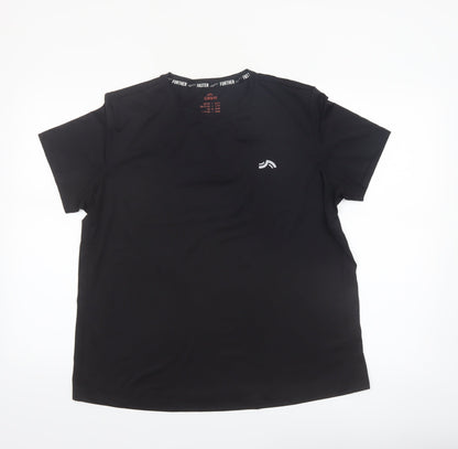 Crivit Women's Black Short Sleeve Sports T-Shirt Size L