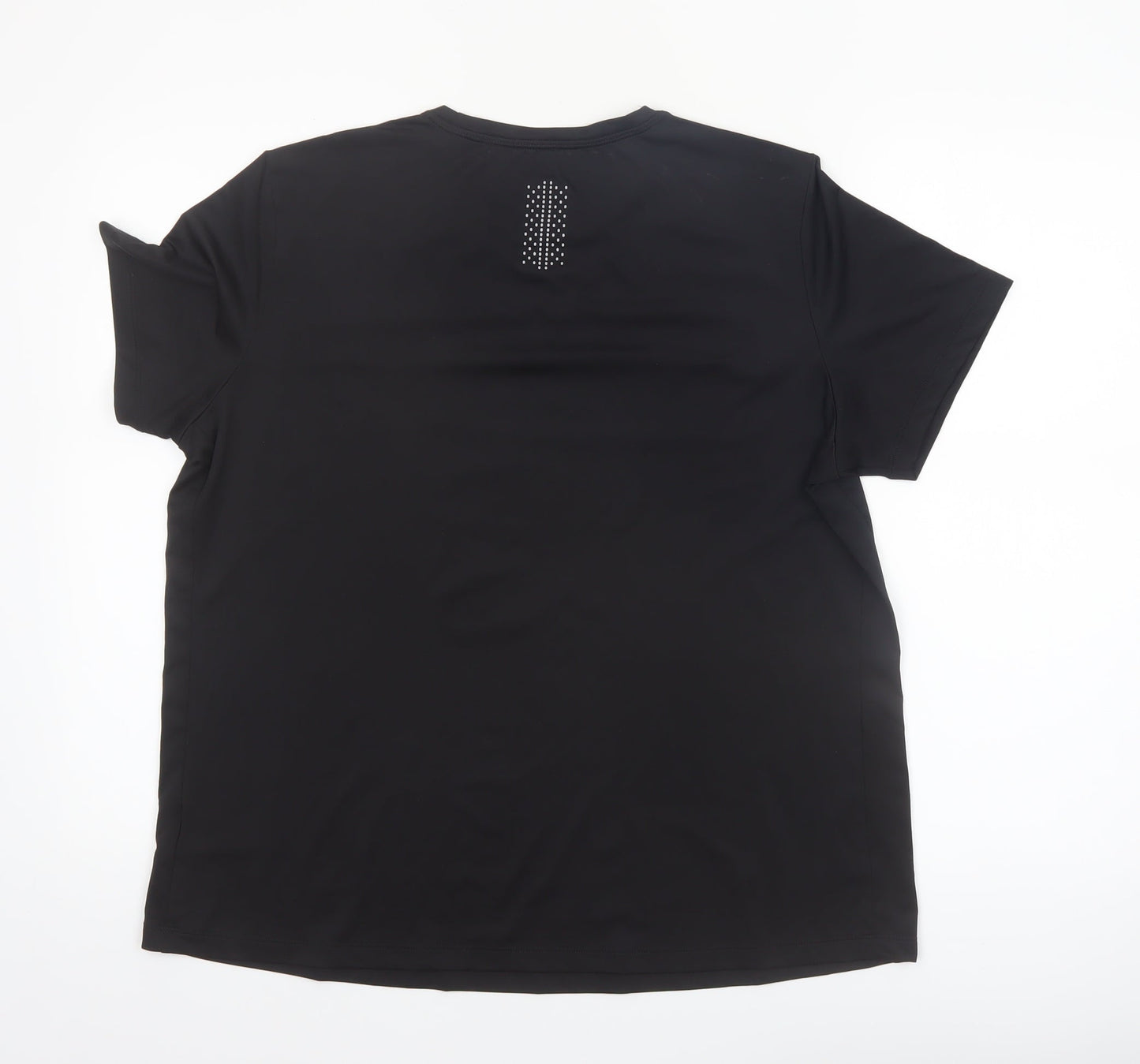 Crivit Women's Black Short Sleeve Sports T-Shirt Size L