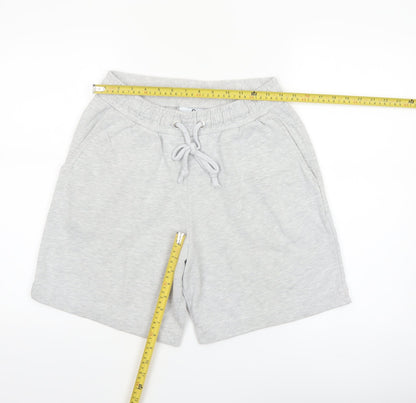 Collusion Men's Grey Sweat Shorts Size S Casual Drawstring Elastic Waist