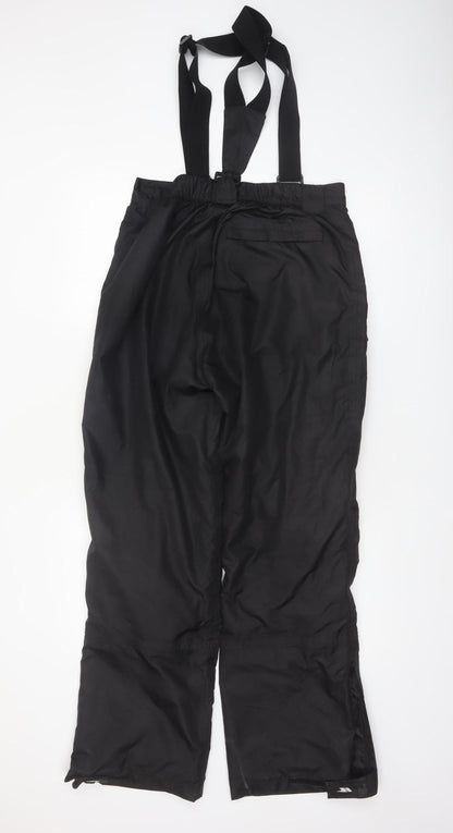 Trespass Men Black S Snow Pants Waterproof Windproof Insulated
