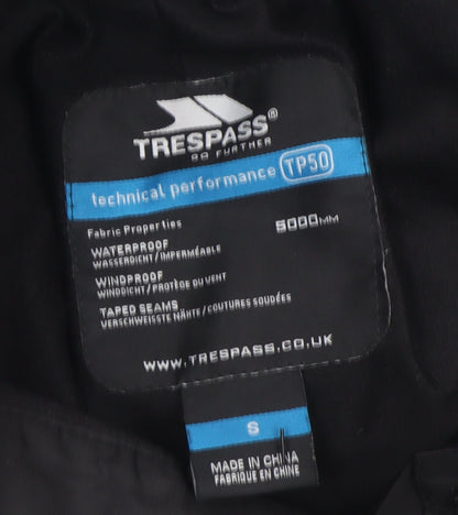 Trespass Men Black S Snow Pants Waterproof Windproof Insulated