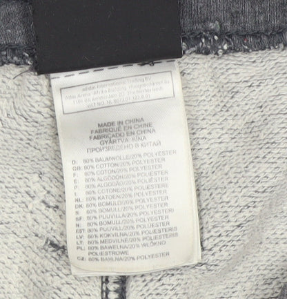 Adidas Men’s Grey Sweatpants Small Regular Fit Performance Essentials