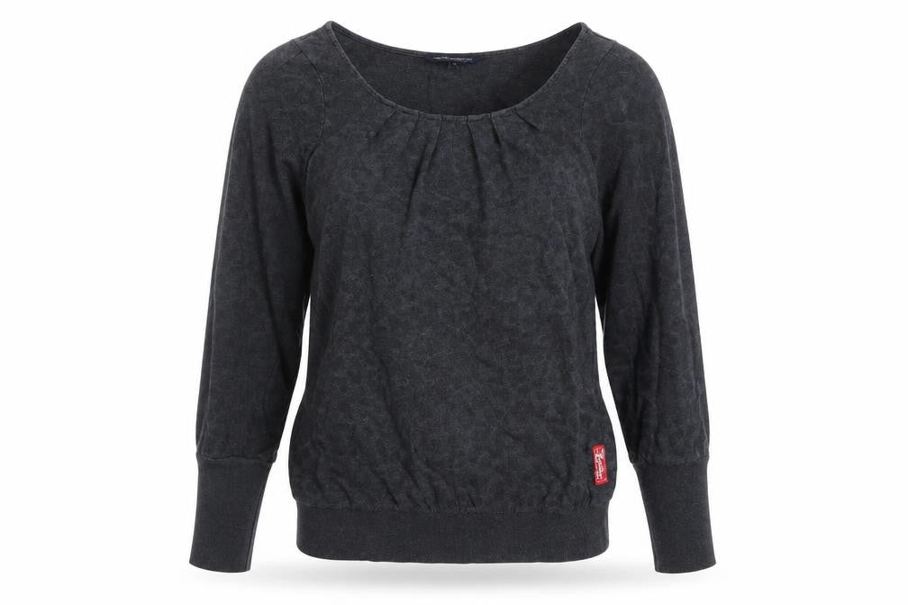 French Connection Women's Grey Cotton Pullover Sweatshirt M