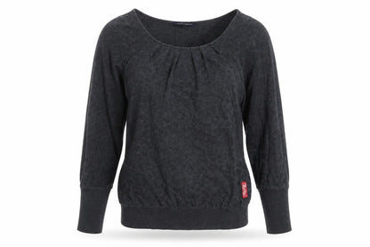 French Connection Women's Grey Cotton Pullover Sweatshirt M