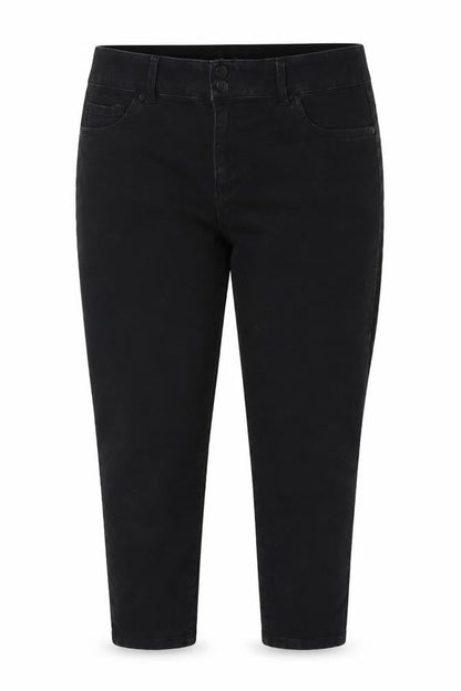 d.jeans Women's Black 20 Plus Skinny Stretch Denim Jeans