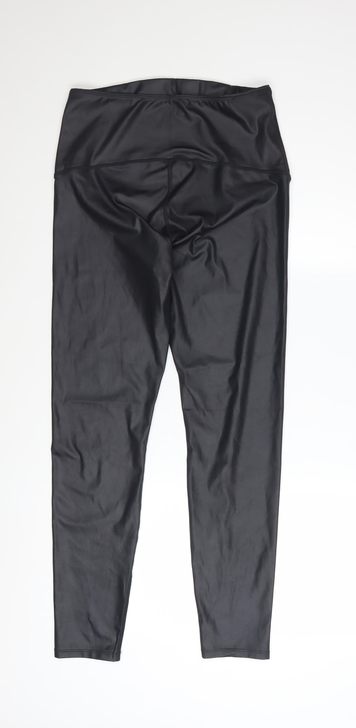 Hofish Women’s Black High Rise Stretch Active Leggings M
