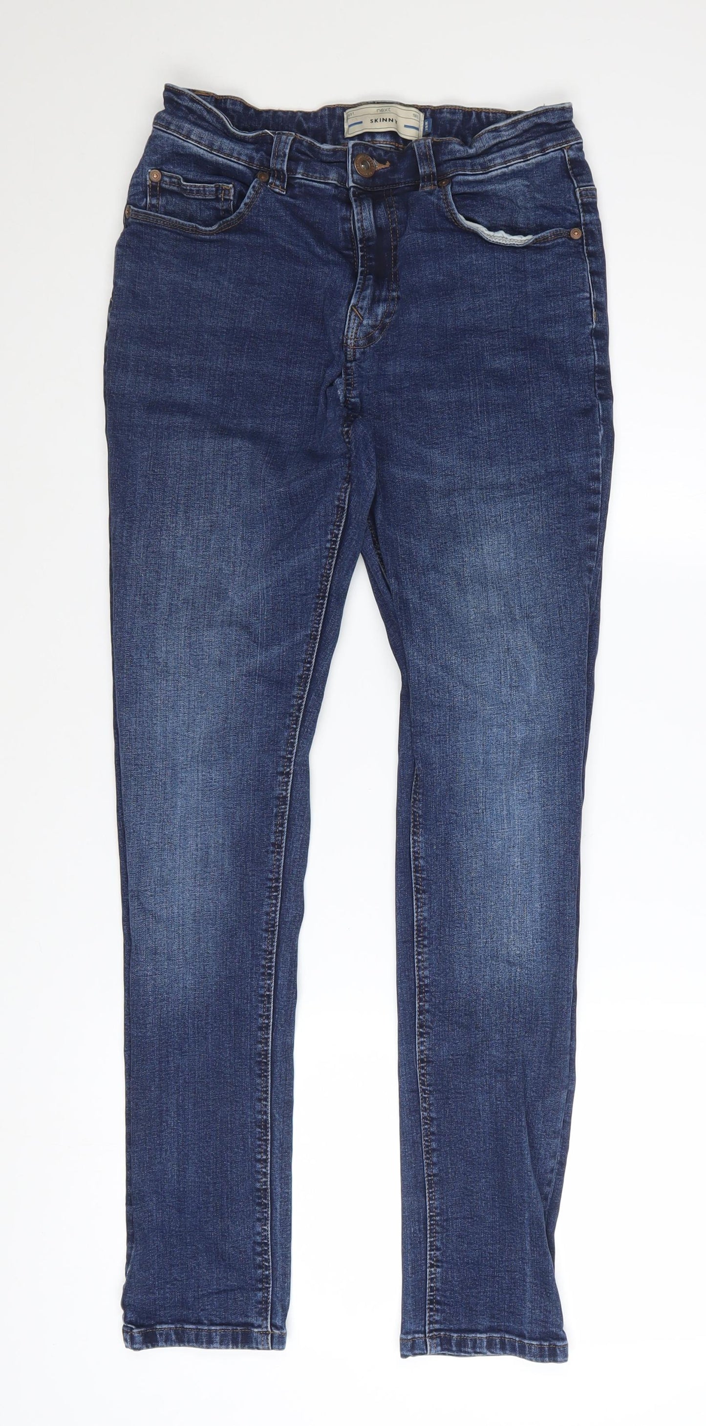 Next Men’s Blue Skinny Jeans 28W 31L Slim Fit Denim