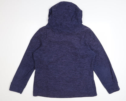 Regatta Women's Blue Pullover Hoodie UK 14 Polyester Lightweight