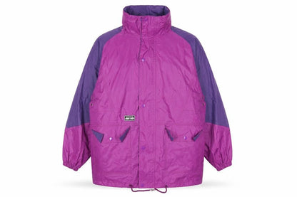Chillstopper Men’s Purple Windbreaker Waterproof Jacket Size M Retro Outdoor