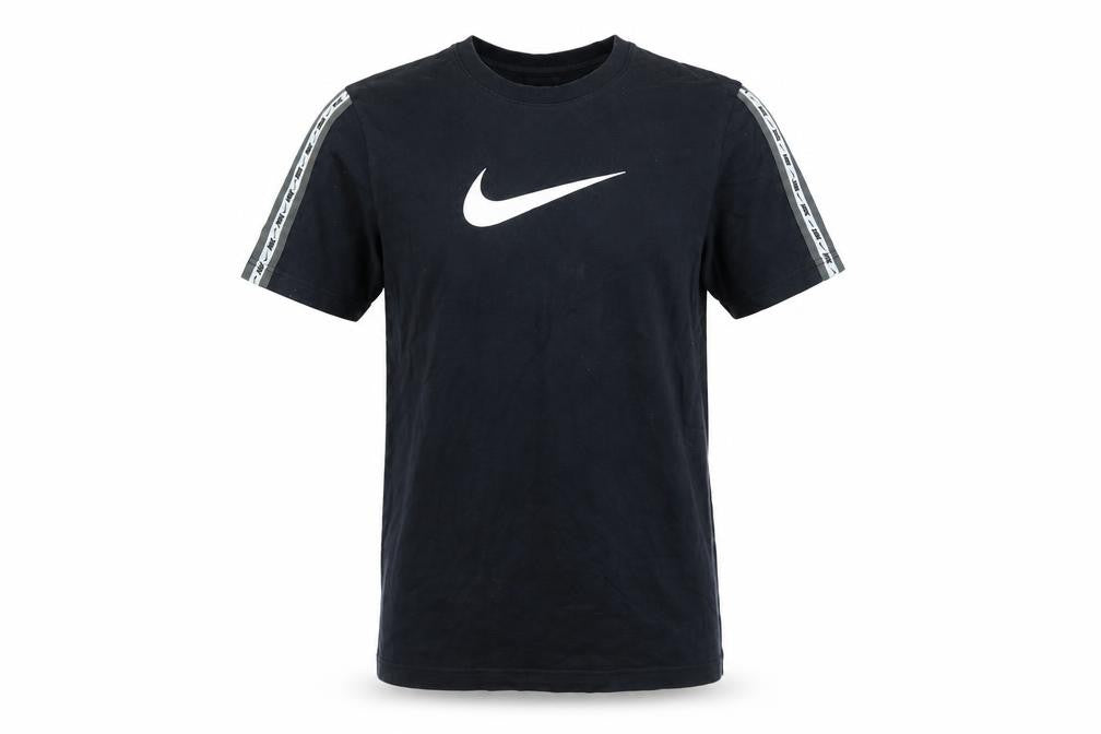 Nike Men's Black Short Sleeve Crew Neck Logo T-Shirt Size S