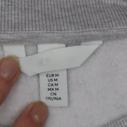 H&M Women's Grey NYC Lower Manhattan Pullover Sweatshirt Size 12