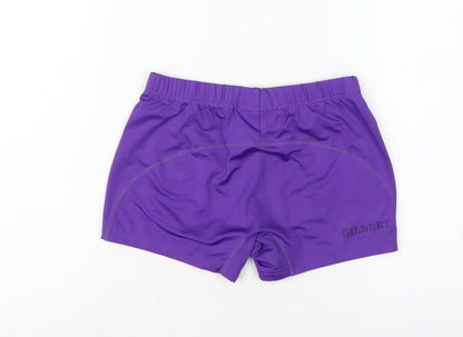 Gilbert Women's Purple XS Compression Activewear Shorts