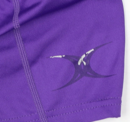 Gilbert Women's Purple XS Compression Activewear Shorts