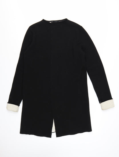 Wallis Women’s Black Long Sleeve Open Cardigan Size S