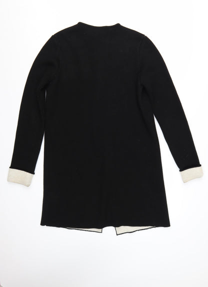 Wallis Women’s Black Long Sleeve Open Cardigan Size S