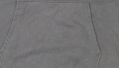 Champion Men's Black XL Pullover Hoodie with Embroidered Logo