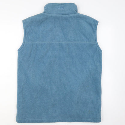 Arctic Storm Men's Blue Fleece Waistcoat Gilet Size L Full Zip Warm Vest