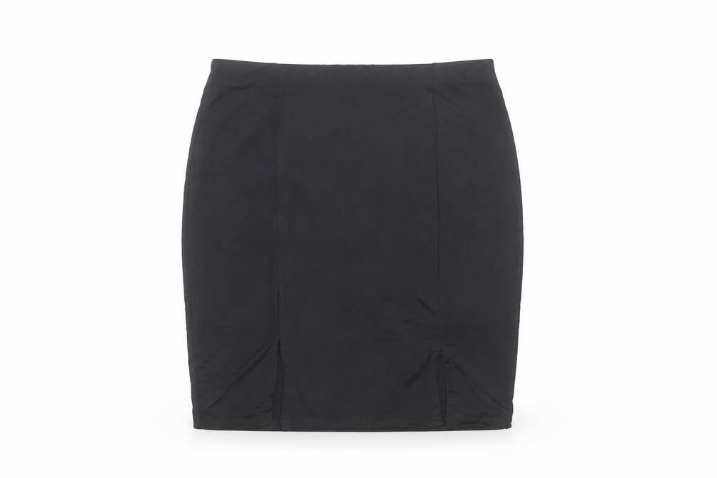Boohoo Women's Black Size 10 High Rise Pencil Skirt
