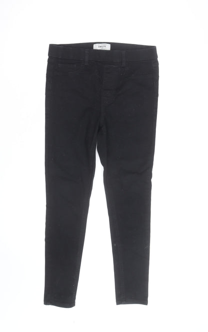 New Look Women Black Jegging Size 10 Skinny Stretch Trousers