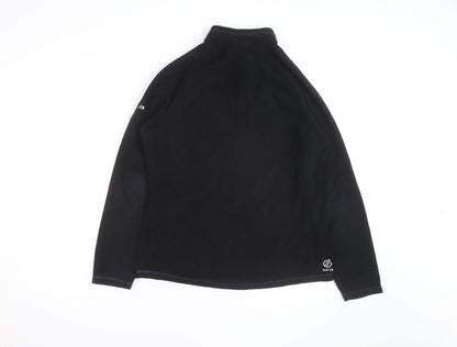 Dare 2B Mens Black Fleece Half Zip Pullover Sweatshirt M