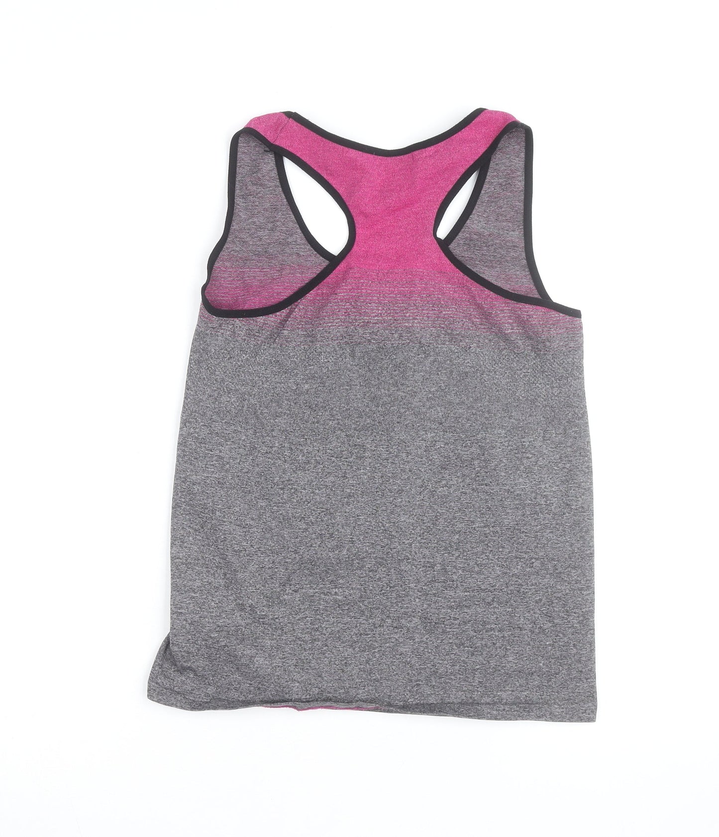Poetic Soul Womens Multicoloured Racerback Tank Top M Polyester Stretch