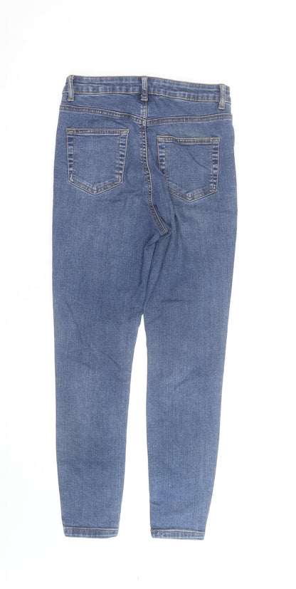 Primark Women Blue Skinny Stretch Denim Jeans Size 10