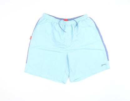 Slazenger Men's Blue Sports Swim Shorts Size 3XL Drawstring Waist