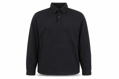 Charles Tyrwhitt Men's Black Cotton Long Sleeve Button-Up Shirt Medium