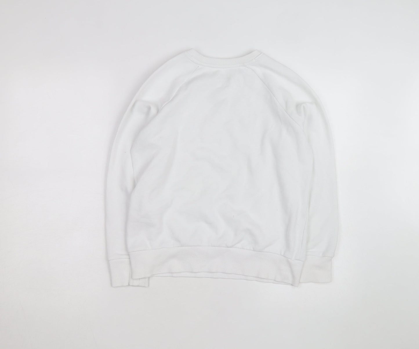 Under Armour Mens White XS Crew Neck Pullover Sweatshirt