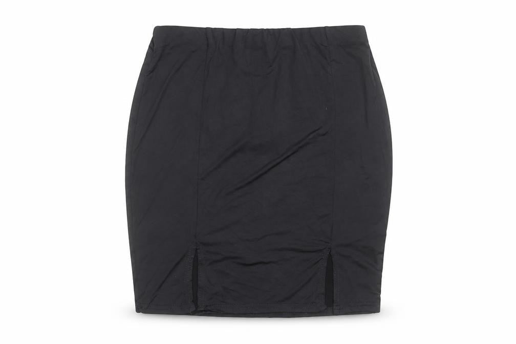 Boohoo Women Black Size 10 High Waist Pencil Skirt