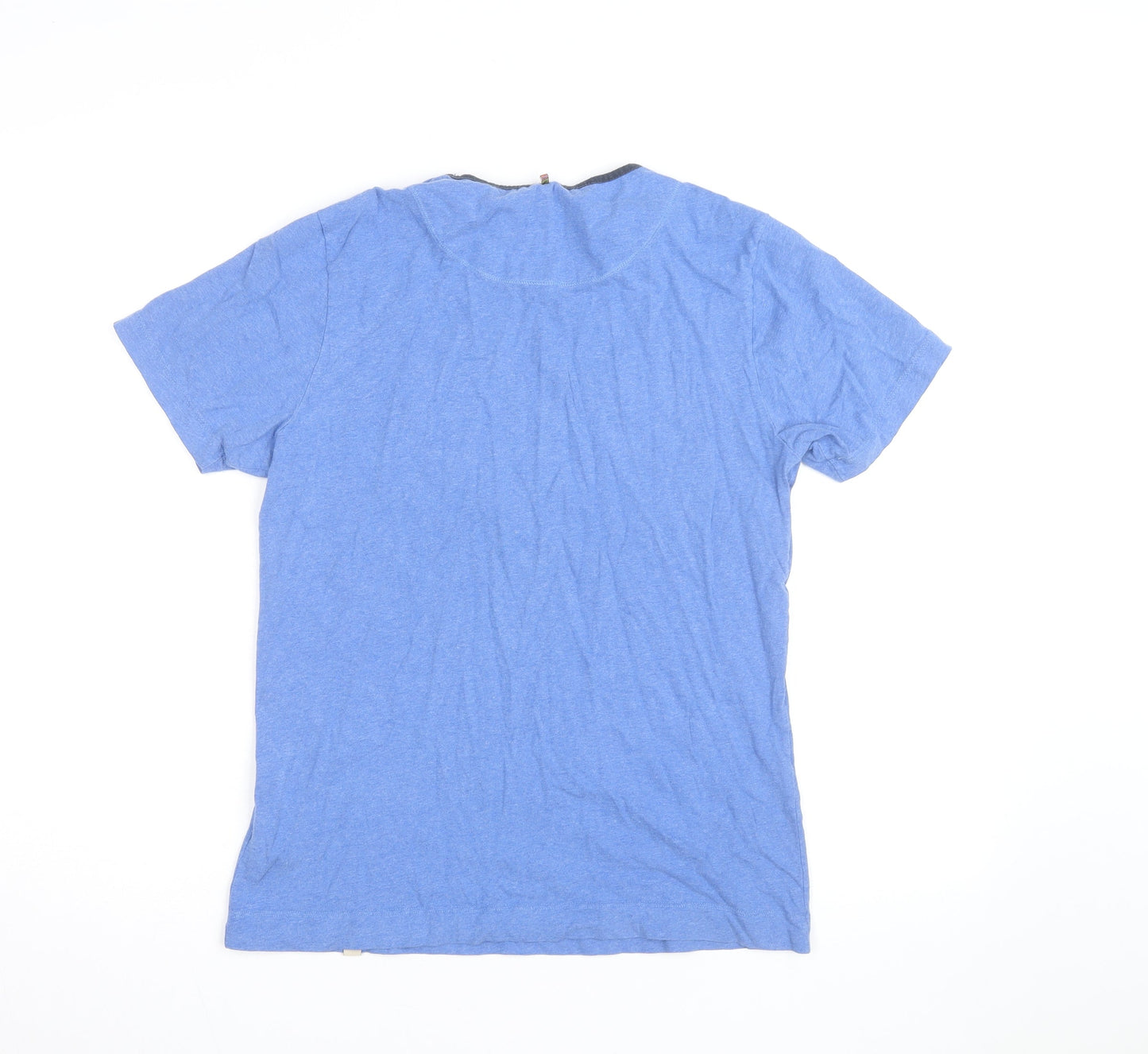 Pepe Jeans Men's Blue Crew Neck Cotton T-Shirt Size S