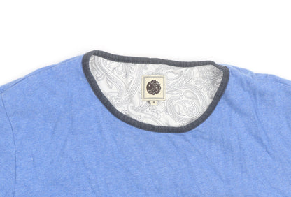 Pepe Jeans Men's Blue Crew Neck Cotton T-Shirt Size S