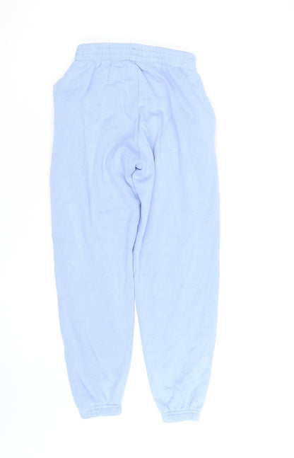 New Look Girls Blue Jogger Sweatpants Size 9-15 Years Cotton Blend